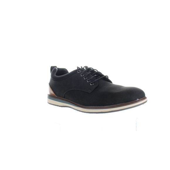 BRUNO MARC NEW YORK Mens 11-black Oxford Dress Shoe Size 8.5 Medium (D, M) - Picture 2 of 4